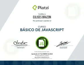 certificado basico javascript